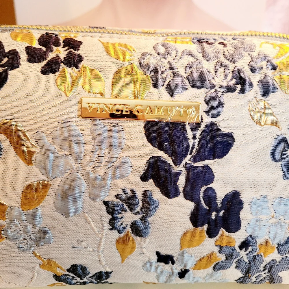 🌺Vince Camuto Cosmetic Bag Cosmetic Case Travel Bag Luxury